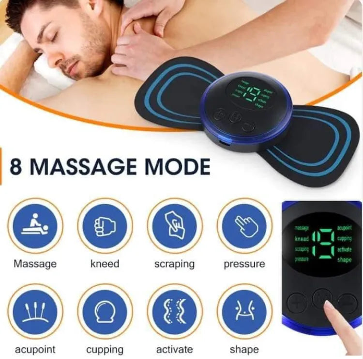 Mini Body Massager Pulse Neck Pain Relief Ems Butterfly Body Massager Men & Women