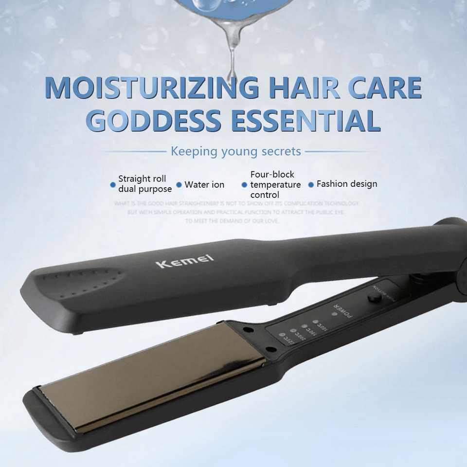 Professional Hair Straightener km329 Straightner with Temperature Control - beautysweetie