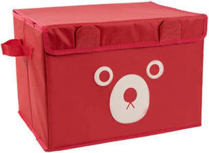 1 Pc Panda Design Folding Storage Bins Quilt Basket Kid Toys Organizer Storage Boxes Cabinet Wardrobe Storage Bag (random Color