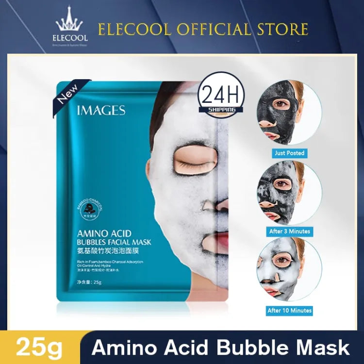 Mask Bubble Amino Acid Bamboo Charcoal Deep Pore Facial Mask