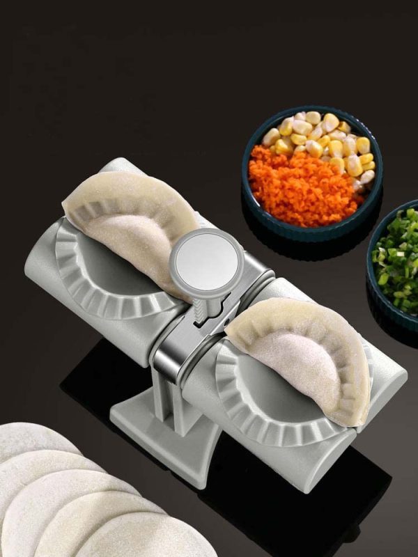 Dumpling Maker Machine – Household Double Head Automatic Dumpling Maker