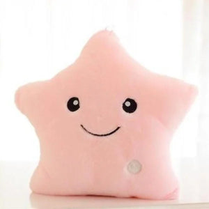 Star Glow Led Light Up Pillow Plush (random Color)