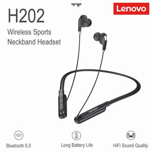 Headphone Bluetooth/sport In-ear Stereo H202 Lenovo