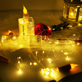 ( Cork ) Led Candle Crystal Led Strings Light