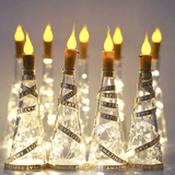 ( Cork ) Led Candle Crystal Led Strings Light