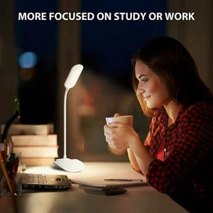 1 Pc Rechargeable Study Lamp Third Gear Touch Brighten