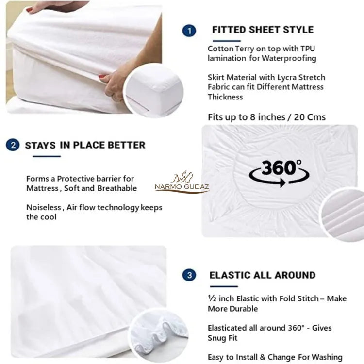 Waterproof Mattress Cover King Sized Mattress