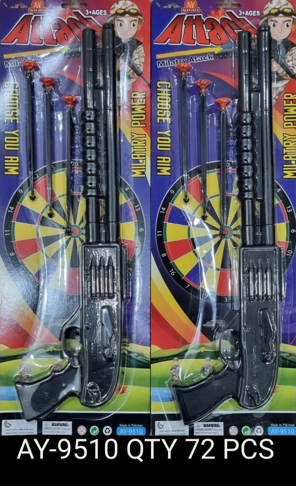 Gun Card Repeater Ayak (for Kids)